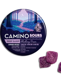 Camino Sours Blackberry Dream 10:10:10 Gummies
