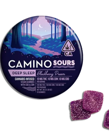 Camino Blackberry Dream High Dose Gummies
