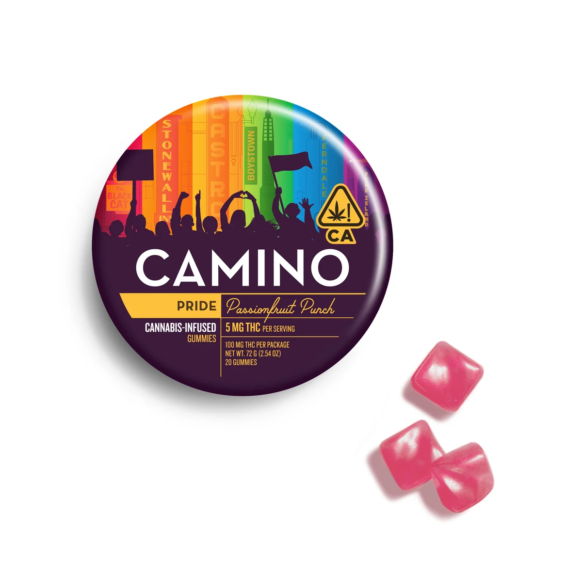 Camino Passionfruit Punch Gummies