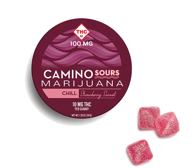 Camino Sours Strawberry Sunset Chill